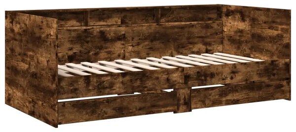 Dnevni krevet s ladicama bez madraca boja hrasta 90x200 cm - Dimljeni hrast 90 x 200 cm Dimljeni hrast 90 x 200 cm
