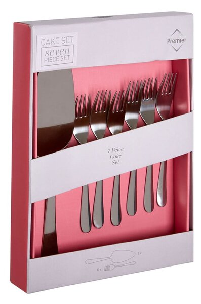 Sivi pribor 7 kom od nehrđajućeg čelika – Premier Housewares