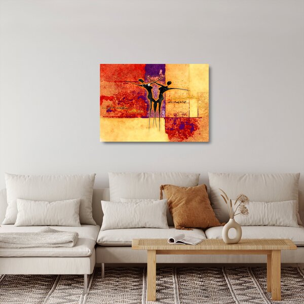 Staklena slika - Afrička božica (70x50 cm)