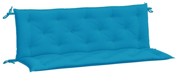 Jastuci za vrtnu klupu 2 kom svjetloplava od tkanine Oxford - Svijetlo plava 150 x 50 x 7 cm 2 Svijetlo plava