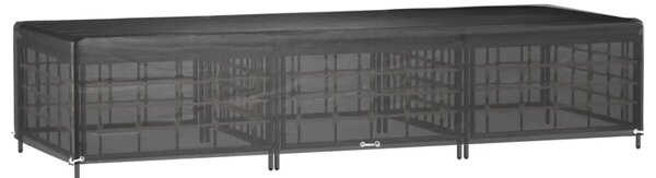 Navlake za ležaljku 2 kom s 12 ušica 205x75x40 cm polietilen - 205 x 75 x 40 cm 2 205 x 75 x 40 cm 2