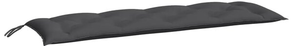 Jastuci za vrtnu klupu 2 kom antracit tkanine Oxford - Antracit 150 x 50 x 7 cm 2 Antracit