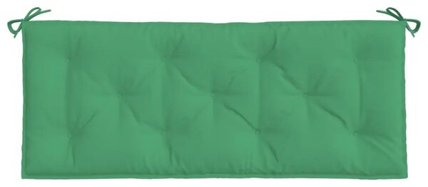 Jastuci za vrtnu klupu 2 kom zelena tkanine Oxford - Zelena 120 x 50 x 7 cm 2 Zelena