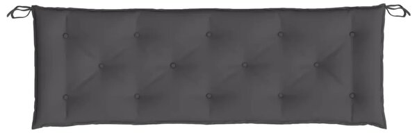 Jastuci za vrtnu klupu 2 kom antracit tkanine Oxford - Antracit 150 x 50 x 7 cm 2 Antracit