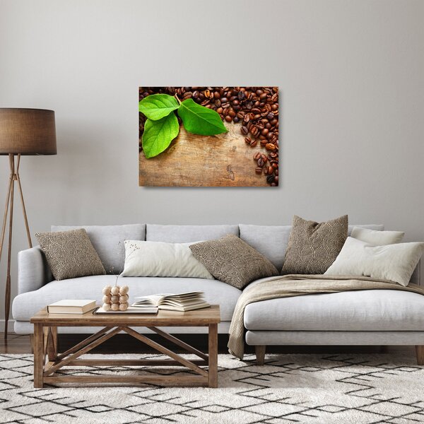 Staklena slika - Kava (70x50 cm)