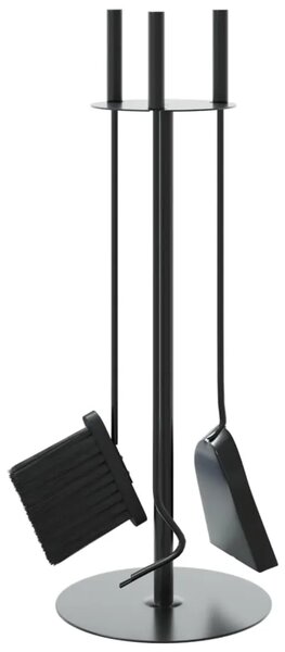 Set alata za kamin od 4 dijela 22 x 59 cm čelik