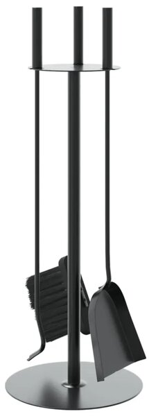 Set alata za kamin od 4 dijela 22 x 59 cm čelik