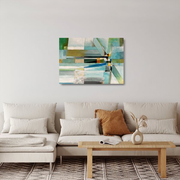 Staklena slika - Apstrakcija (70x50 cm)