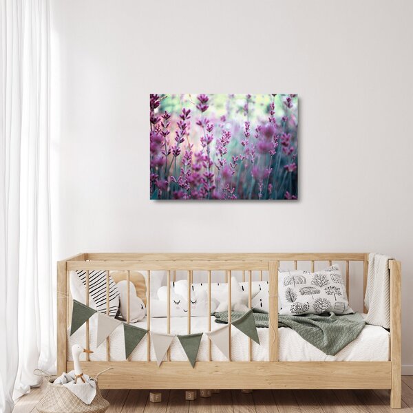Staklena slika - Lavanda (70x50 cm)