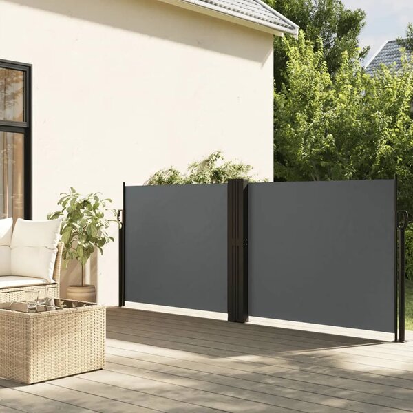 Uvlačiva bočna tenda 140 x 1000 cm antracit - Antracit 140 x 1000 cm 1 Antracit