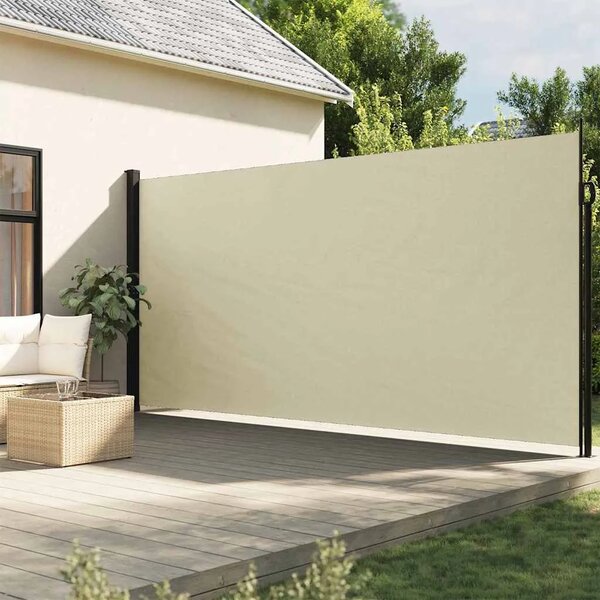 Bočna tenda na uvlačenje krem 200 x 600 cm - Krema 200 x 600 cm 1 Krema