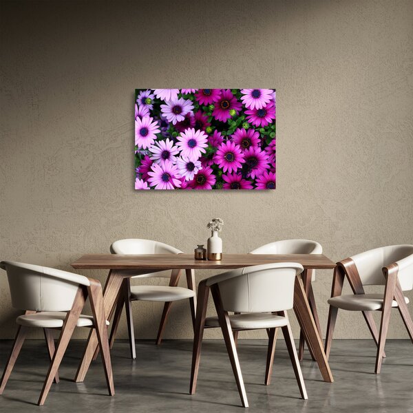 Staklena slika - Cvijeće (70x50 cm)