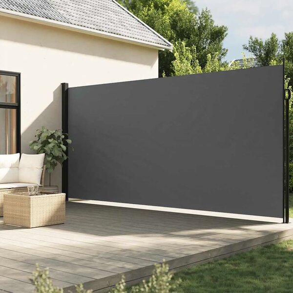 Bočna tenda na uvlačenje antracit 200 x 600 cm - Antracit 200 x 600 cm 1 Antracit