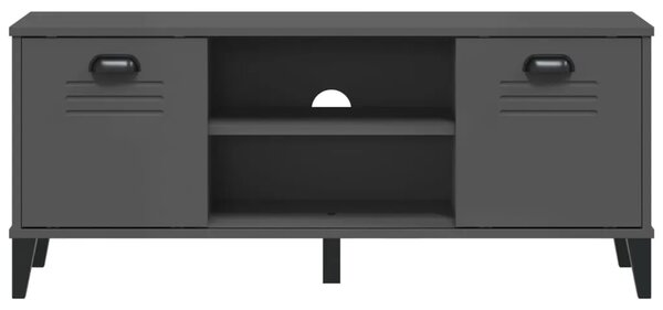 Klupa za cipele VIKEN antracit siva 106 x 35 x 45 cm drvena - antracit siva 1 1 1