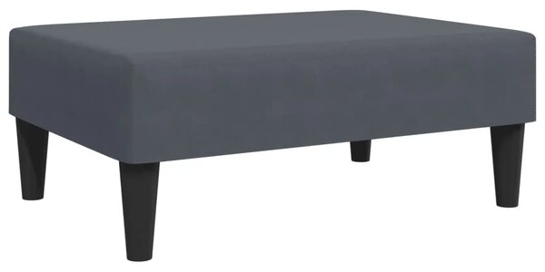 Tabure tamnosivi 77x55x31 cm baršunasti - Tamno siva 1 Tamno siva
