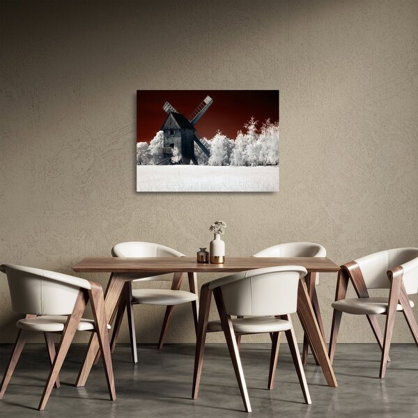Staklena slika mlina (70x50 cm)