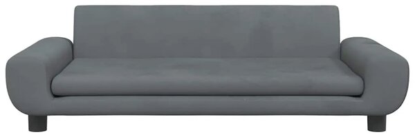 Krevet za pse tamnosivi 100 x 54 x 33 cm baršunasti - Tamno siva 100 x 54 x 33 cm Tamno siva 100 x 54 x 33 cm