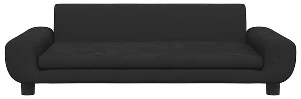 Krevet za pse crni 100 x 54 x 33 cm baršunasti - Crna 100 x 54 x 33 cm Crna 100 x 54 x 33 cm