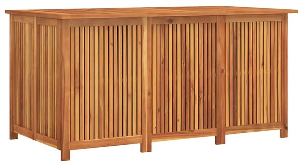 Vrtna kutija za pohranu 150x80x75 cm od masivnog drva bagrema - 150 x 80 x 75 cm 150 x 80 x 75 cm