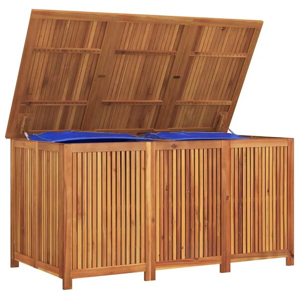 Vrtna kutija za pohranu 150x80x75 cm od masivnog drva bagrema - 150 x 80 x 75 cm 150 x 80 x 75 cm