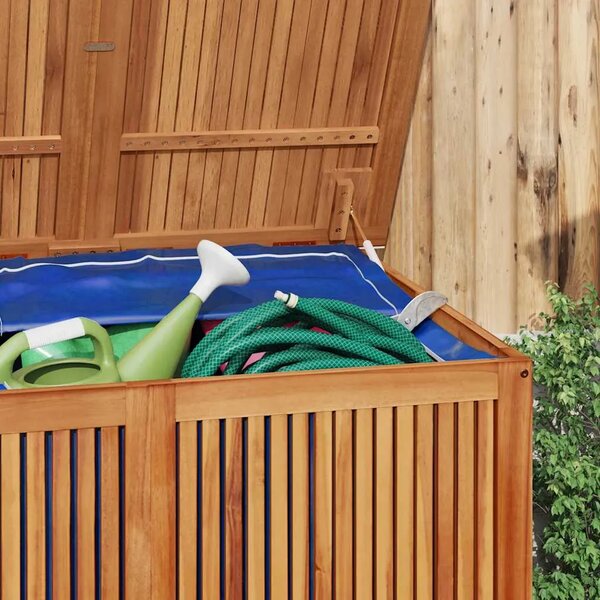 Vrtna kutija za pohranu 150x80x75 cm od masivnog drva bagrema - 150 x 80 x 75 cm 150 x 80 x 75 cm