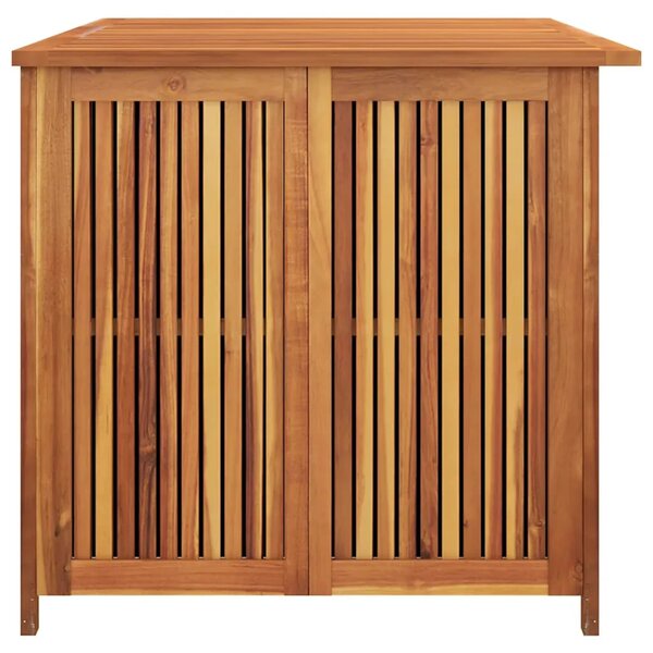 Vrtna kutija za pohranu 150x80x75 cm od masivnog drva bagrema - 150 x 80 x 75 cm 150 x 80 x 75 cm