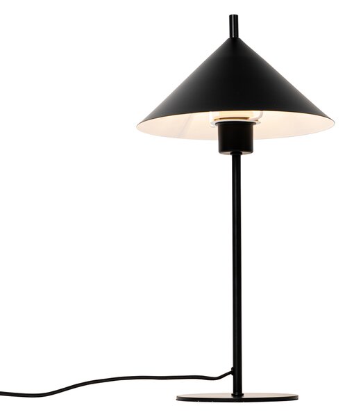 Dizajn stolna lampa crna - Triangolo