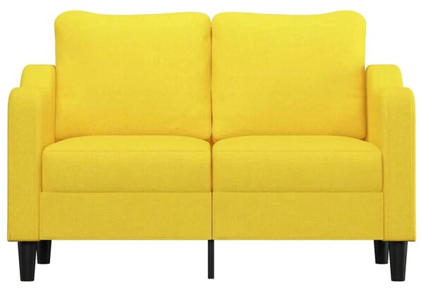 Dvosjed od tkanine svjetložuti 120 cm - Svjetložuta 120 cm Svjetložuta 120 cm