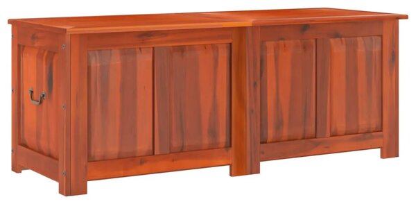 Škrinja za pohranu s poklopcem smeđa masivno bagremovo drvo - Smeđa 150 x 55 x 57 cm 1 Smeđa
