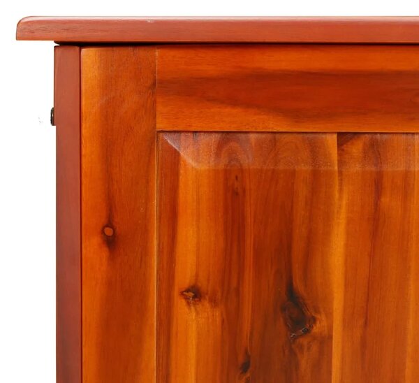 Škrinja za pohranu s poklopcem smeđa masivno bagremovo drvo - Smeđa 150 x 55 x 57 cm 1 Smeđa