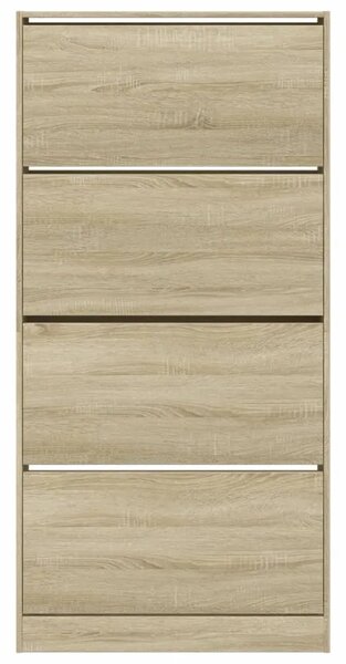 Ormarić za cipele s 4 ladice boja hrasta 80 x 21 x 163 5 cm - sonoma hrast 80 x 21 x 163.5 cm 1 1