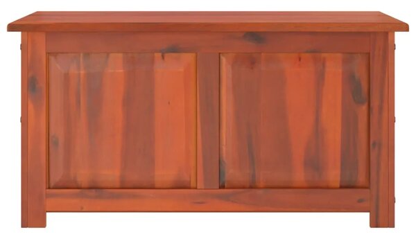 Škrinja za pohranu s poklopcem smeđa masivno bagremovo drvo - Smeđa 110 x 55 x 57 cm 1 Smeđa