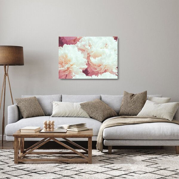 Staklena slika cvijeća (70x50 cm)