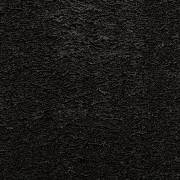 Tepih HUARTE kratkih vlakana mekani i perivi crni 200x200 cm - Crna 200 x 200 cm Crna 200 x 200 cm