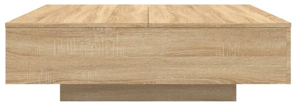 Stolić za kavu boja hrasta 100x100x31 cm konstruirano drvo - sonoma hrast 100 x 100 x 31 cm 1 Sonoma hrast