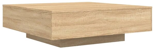 Stolić za kavu boja hrasta 100x100x31 cm konstruirano drvo - sonoma hrast 100 x 100 x 31 cm 1 Sonoma hrast