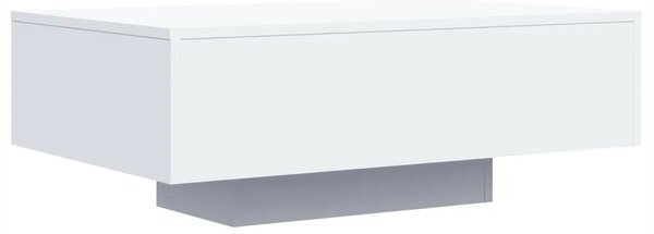 Stolić za kavu s LED svjetlima bijeli 85x55x31 cm - Bijela 85 x 55 x 31 cm 1 Bijela