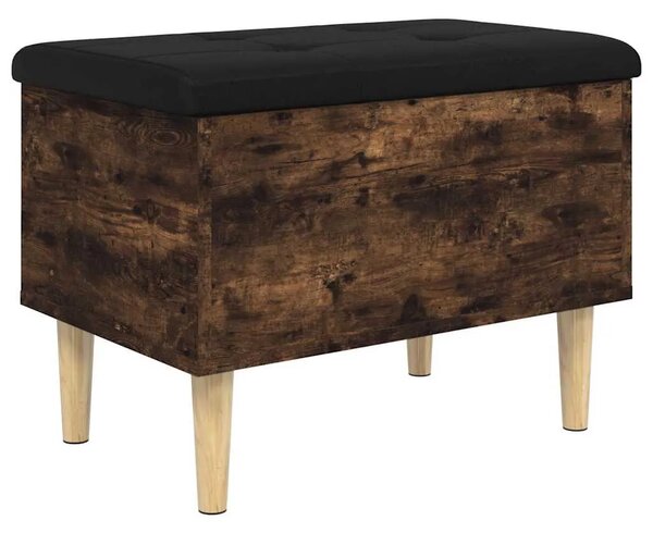 Klupa za pohranu boja hrasta 62x42x46 cm od konstruiranog drva - Dimljeni hrast 62 x 42 x 46 cm Dimljeni hrast 62 x 42 x 46 cm