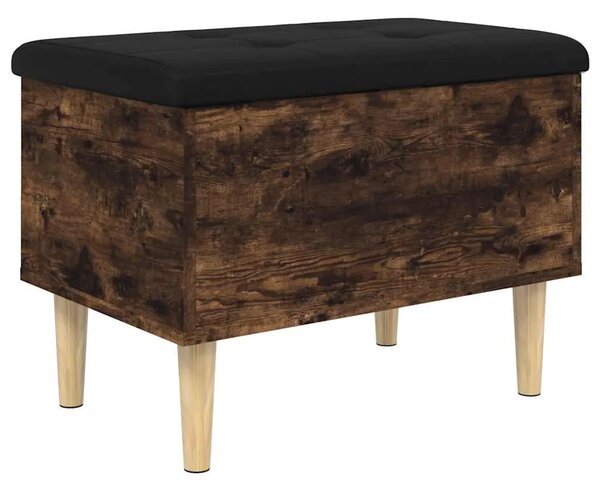 Klupa za pohranu boja hrasta 62x42x46 cm od konstruiranog drva - Dimljeni hrast 62 x 42 x 46 cm Dimljeni hrast 62 x 42 x 46 cm