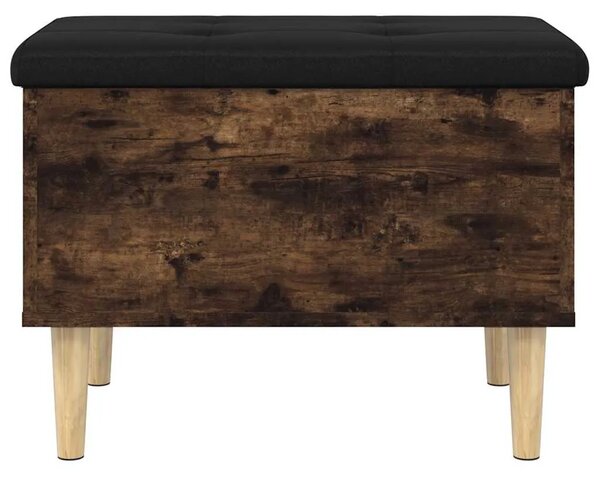 Klupa za pohranu boja hrasta 62x42x46 cm od konstruiranog drva - Dimljeni hrast 62 x 42 x 46 cm Dimljeni hrast 62 x 42 x 46 cm