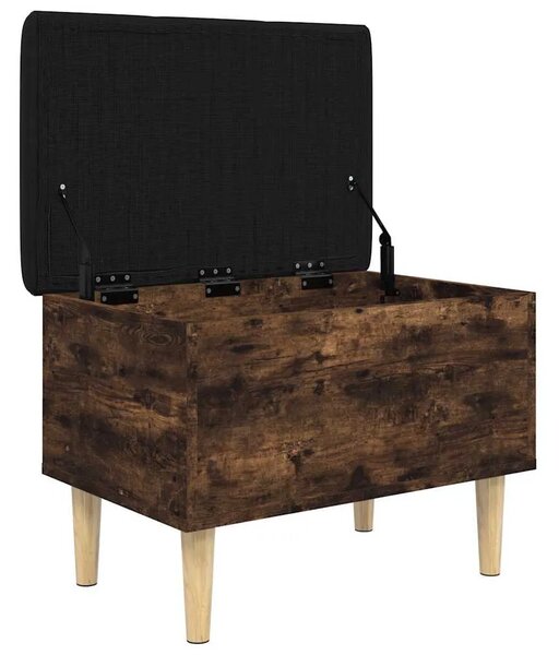 Klupa za pohranu boja hrasta 62x42x46 cm od konstruiranog drva - Dimljeni hrast 62 x 42 x 46 cm Dimljeni hrast 62 x 42 x 46 cm