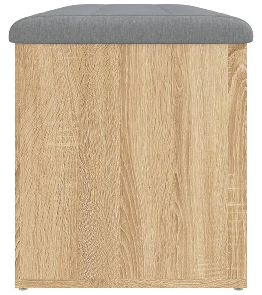 Klupa za odlaganje Sonoma hrast 102x42x45 cm Konstruirano drvo - sonoma hrast 102 x 42 x 45 cm Sonoma hrast 102 x 42 x 45 cm