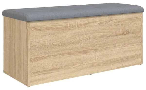Klupa za odlaganje Sonoma hrast 102x42x45 cm Konstruirano drvo - sonoma hrast 102 x 42 x 45 cm Sonoma hrast 102 x 42 x 45 cm