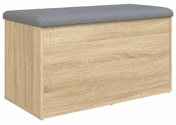Klupa za odlaganje Sonoma hrast 82x42x45 cm Konstruirano drvo - sonoma hrast 82 x 42 x 45 cm Sonoma hrast 82 x 42 x 45 cm