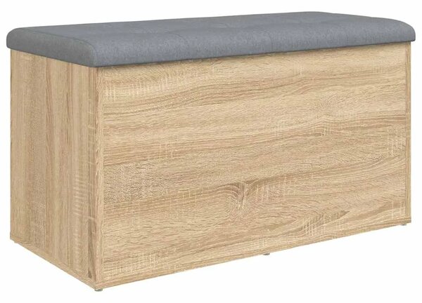 Klupa za odlaganje Sonoma hrast 82x42x45 cm Konstruirano drvo - sonoma hrast 82 x 42 x 45 cm Sonoma hrast 82 x 42 x 45 cm