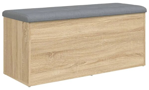 Klupa za odlaganje Sonoma hrast 102x42x45 cm Konstruirano drvo - sonoma hrast 102 x 42 x 45 cm Sonoma hrast 102 x 42 x 45 cm