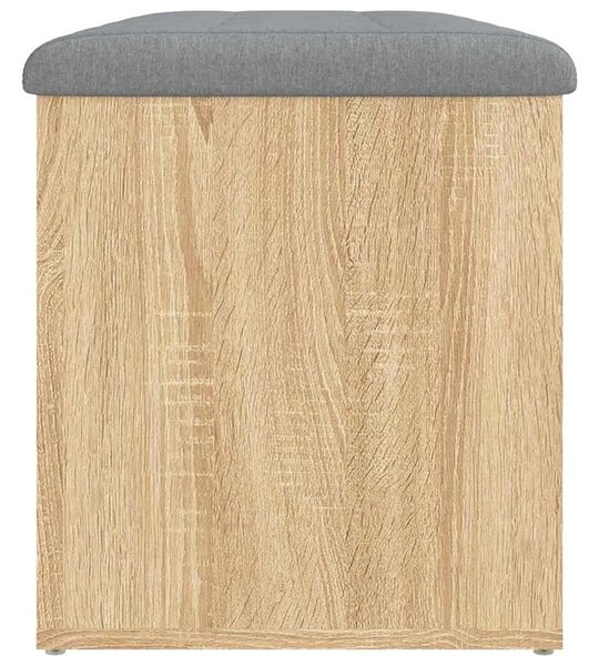 Klupa za odlaganje Sonoma hrast 82x42x45 cm Konstruirano drvo - sonoma hrast 82 x 42 x 45 cm Sonoma hrast 82 x 42 x 45 cm