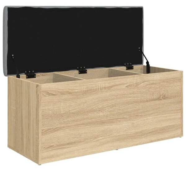 Klupa za odlaganje Sonoma hrast 102x42x45 cm Konstruirano drvo - sonoma hrast 102 x 42 x 45 cm Sonoma hrast 102 x 42 x 45 cm