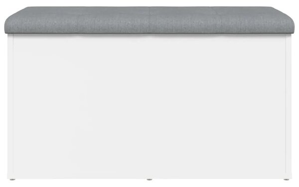 Klupa za odlaganje bijela 82x42x45 cm inženjerski drvo - Bijela 82 x 42 x 45 cm Bijela 82 x 42 x 45 cm