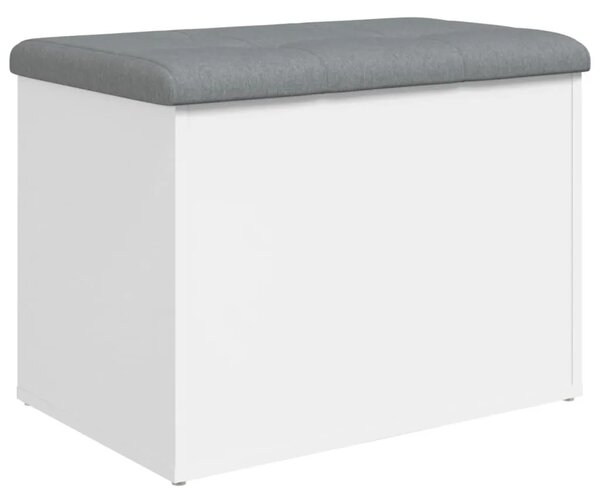 Klupa za odlaganje bijela 62x42x45 cm inženjerski drvo - Bijela 62 x 42 x 45 cm Bijela 62 x 42 x 45 cm